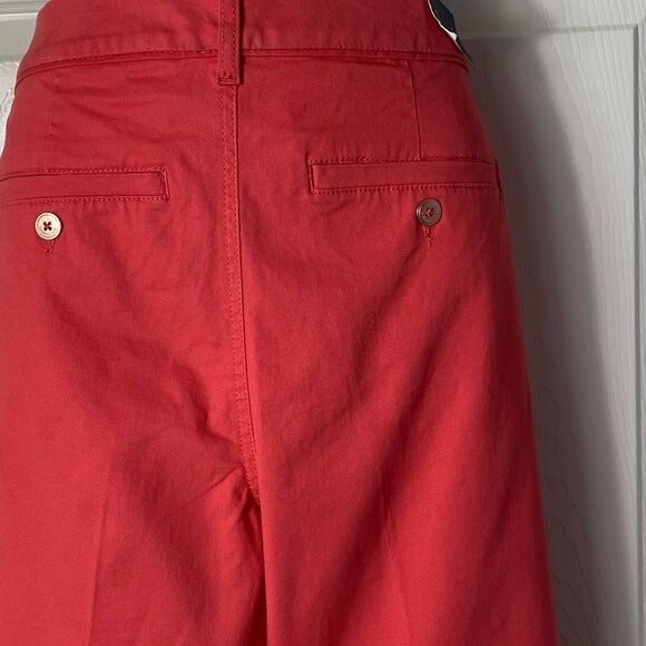 BANDOLINO WOMENS Size 8 Coral TrouserBermuda Shorts NWT - Picture 3 of 9